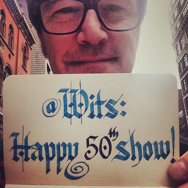Happy 50th show, Wits!