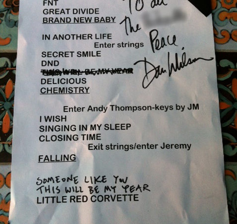 Set List from Friday's Semisonic MN State Fair Show
