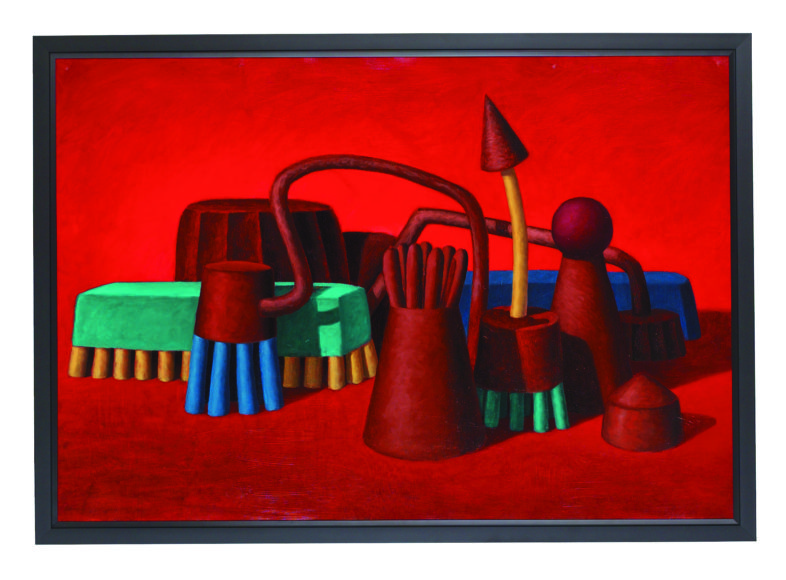 “Cotopaxi”, DW painting from 1991