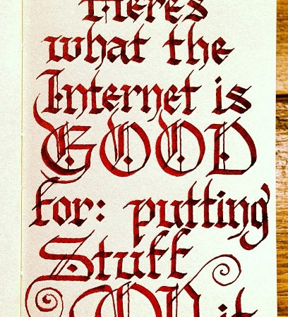 What the internet is good for