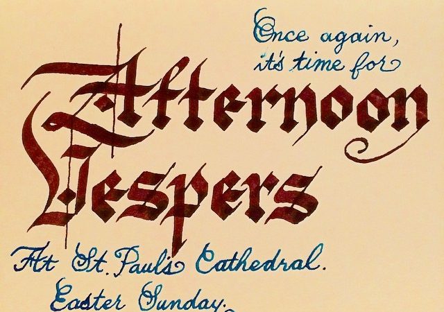 Afternoon Vespers